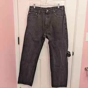 ❤ Levis 505 Black Jeans Pants Men's 36 EUC Vintage 1998